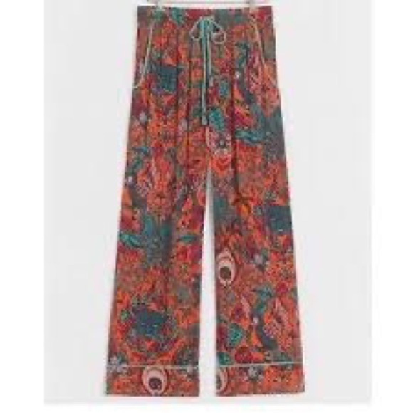 Anthropologie Emma Shipley Extravaganza sleep lounge pants - Picture 2 of 9